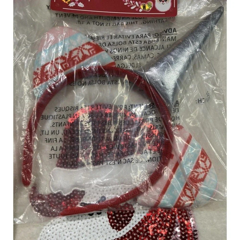 Kensie Girl Sequin Unicorn 3pc Christmas Pajama Set Long‎ Sleeve Fleece Size 4